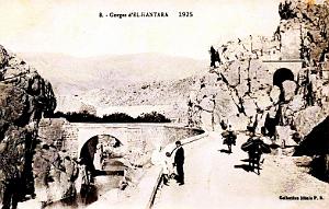 EL KANTARA - LES GORGES - 1925
